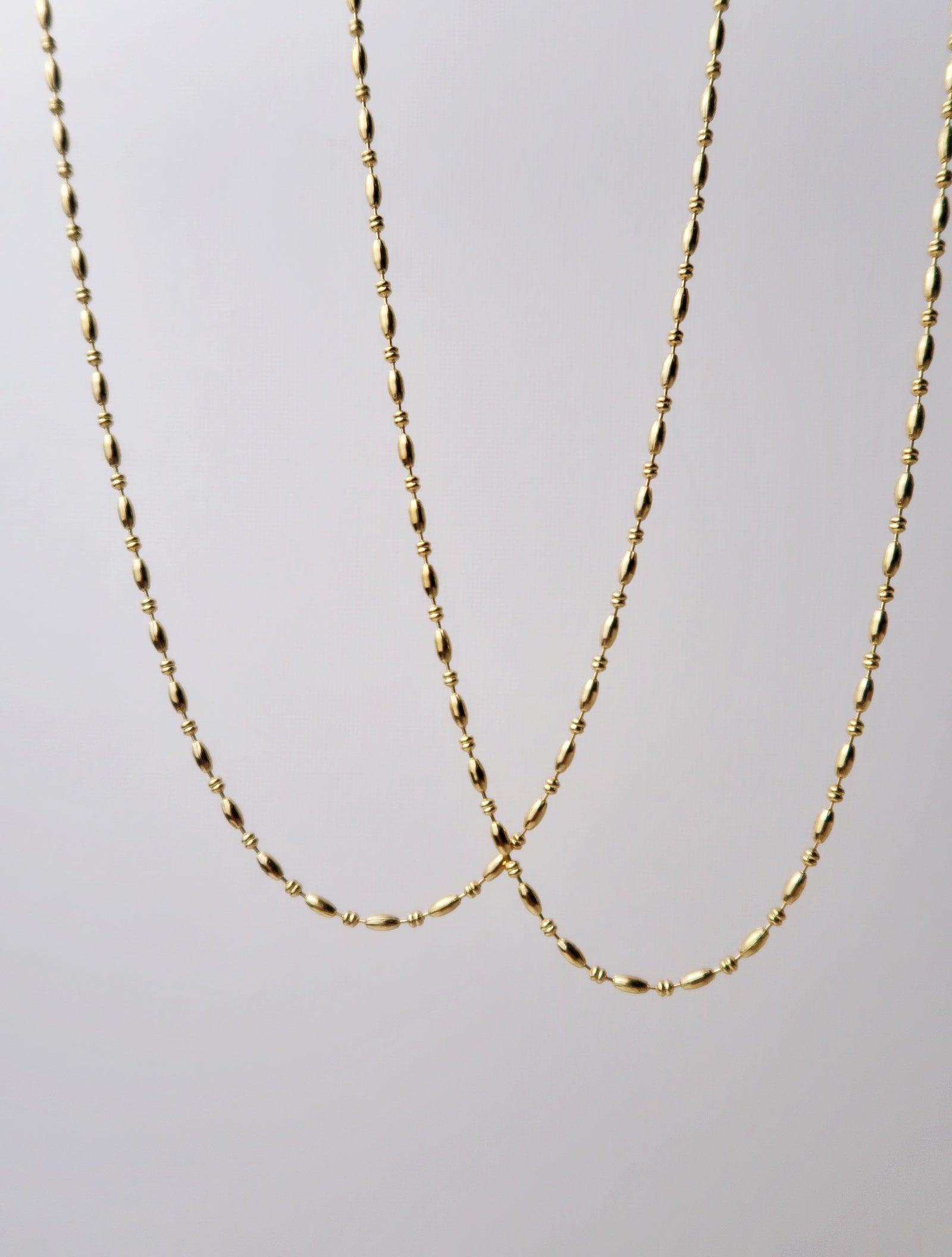 Beaded Ball Chain (Gold only) - Esah and Co