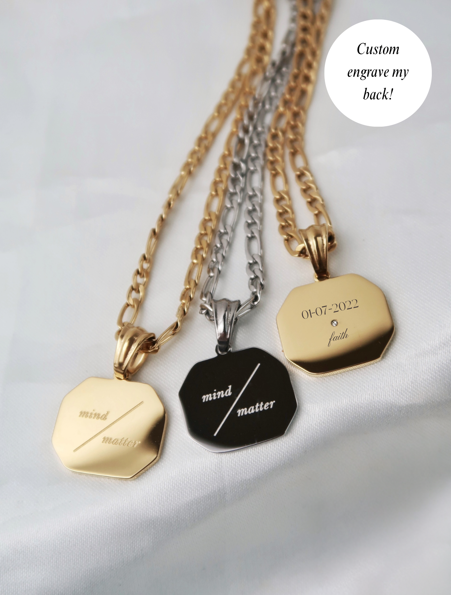 The Mind Affirmation Necklace - Unisex