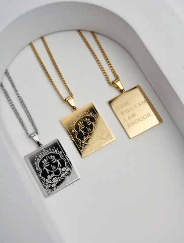 THE EMPRESS Affirmation Necklace (Last restock)